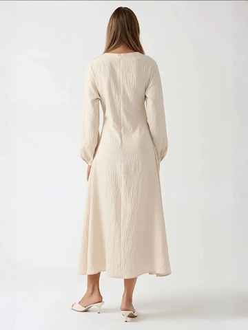 Hiccup Kleid in Beige