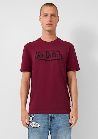 QS Shirt in Rood: voorkant