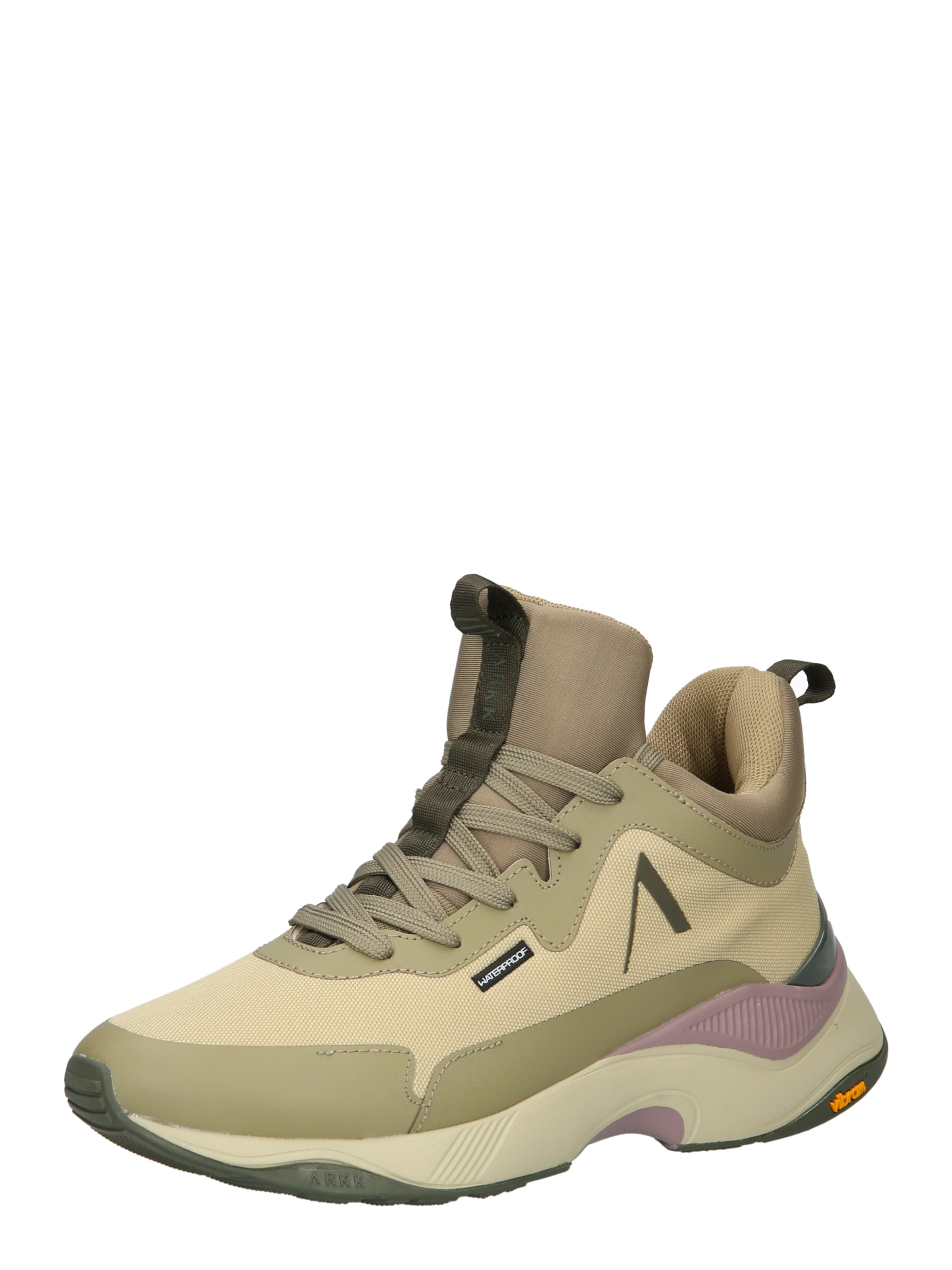 ARKK Copenhagen Platform trainers &#x27;Stormrydr&#x27; in Green: front