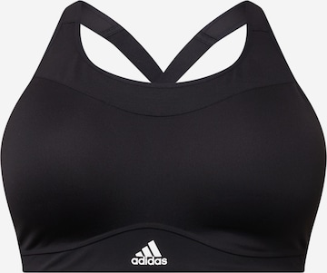 ADIDAS SPORTSWEAR Sports Bra 'Tlrd Impact High-Support ' in Black: front