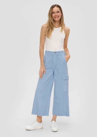 Wide Leg Jean s.Oliver en bleu