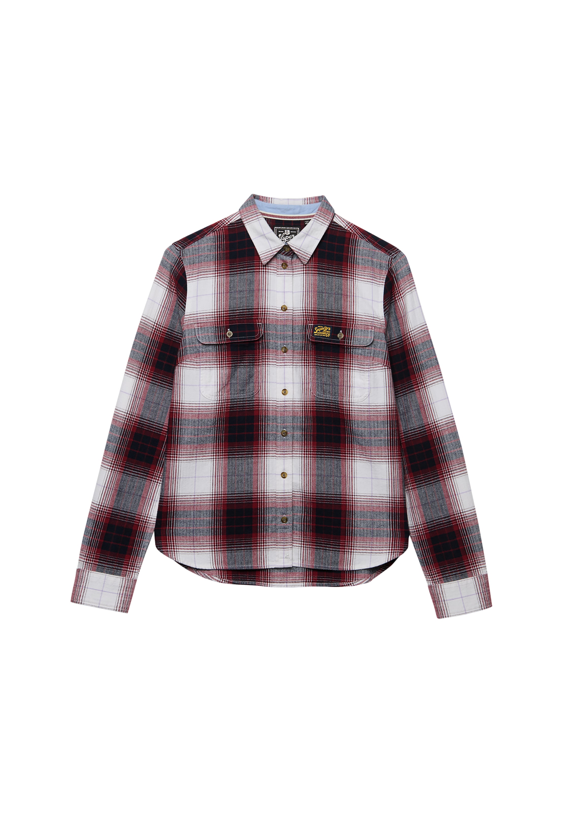 Superdry & Co Blouse in Rood: voorkant