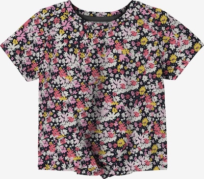 NAME IT T-Shirt 'DAFFODIL' en saphir / jaune / rose / rose clair, Vue avec produit