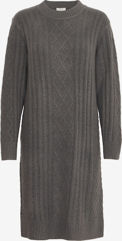 b.young Strikkjole 'Medi' i grå: forside