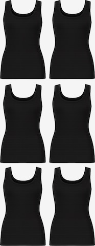 Erdem Top in Schwarz: Vorderseite