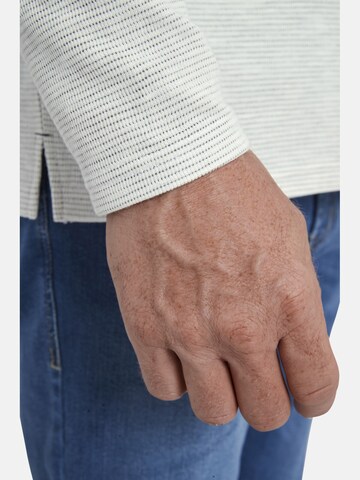 Jan Vanderstorm Sweatshirt 'Reginald' in Wit