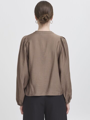 Camicia da donna 'IXWilma' di ICHI in marrone