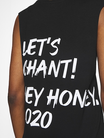 Hey Honey Sporttop 'Chant' in Zwart