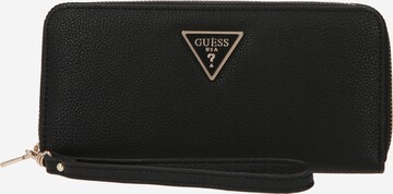 Porte-monnaies 'Meridian' GUESS en noir : devant