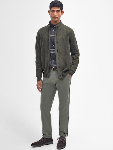 Barbour Knit cardigan in Green