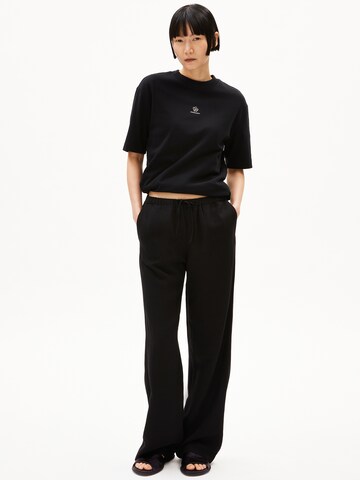 ARMEDANGELS Loosefit Hose MIOAA LINO in Schwarz