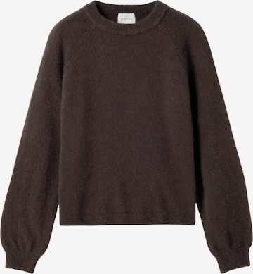 Noella Pullover ' N-Marve ' i brun: forside
