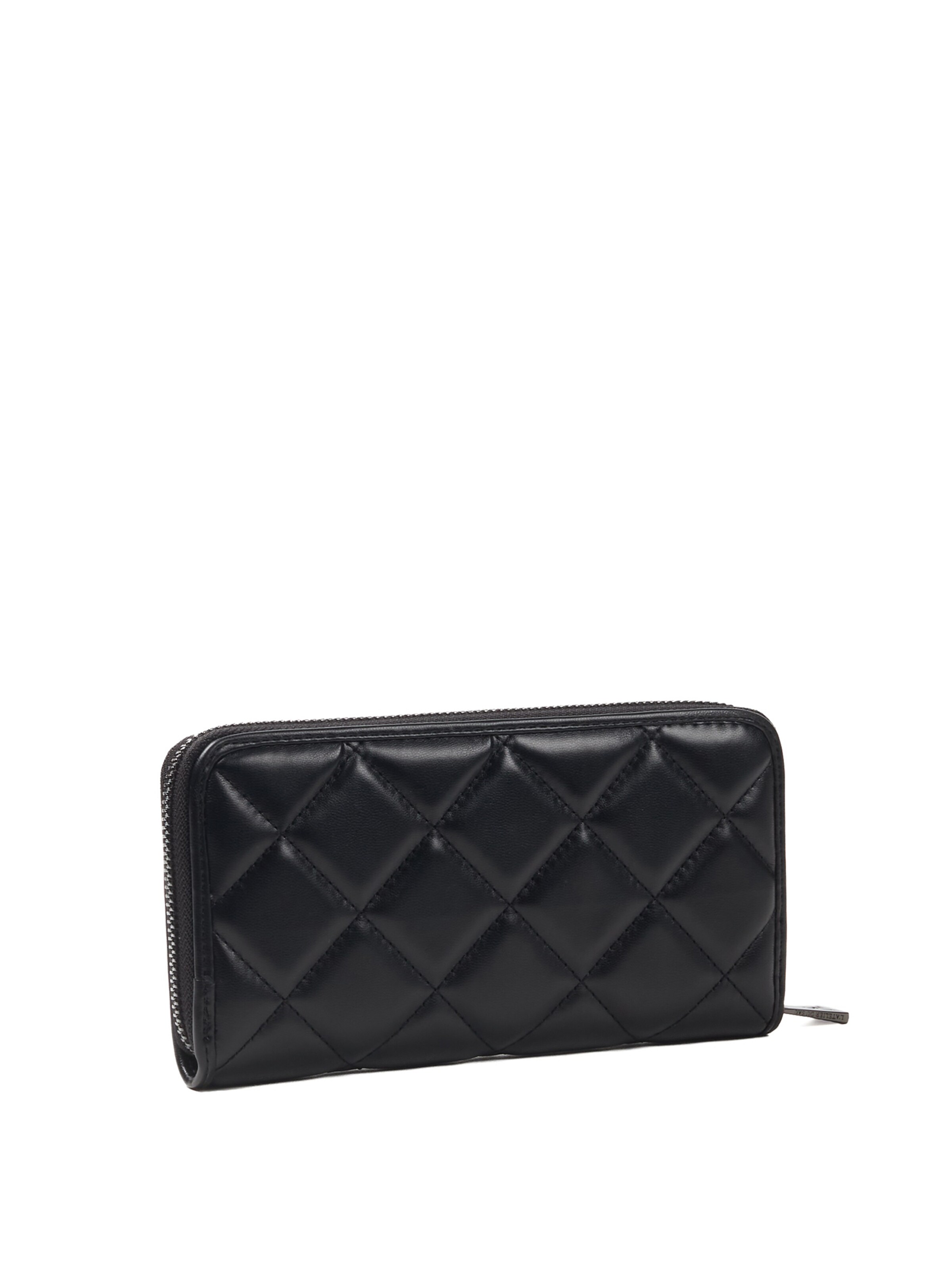 L'Atelier Du Sac Portemonnee 'Fleur' in Zwart