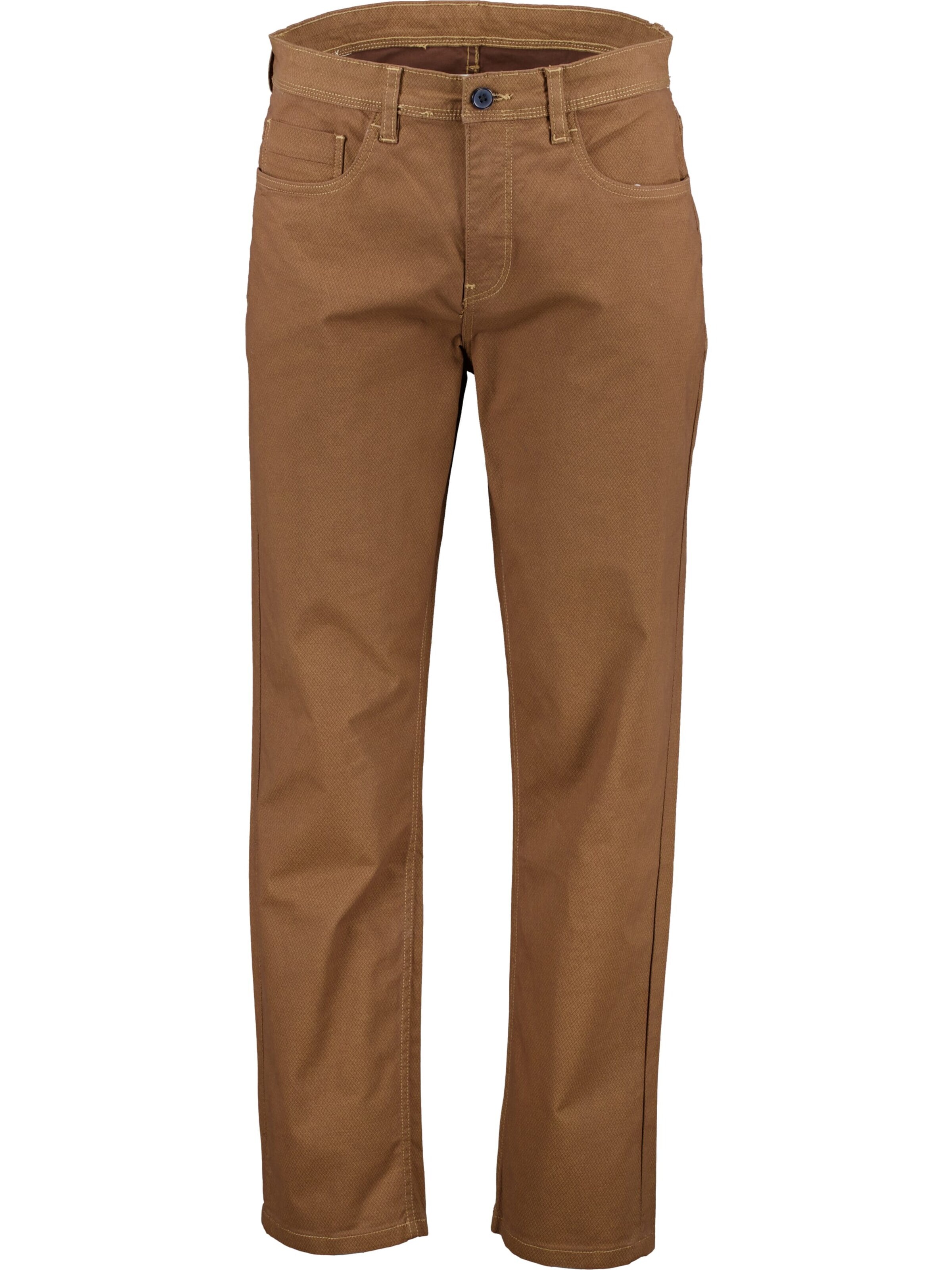 Pantaloni di Lindbergh in marrone: frontale