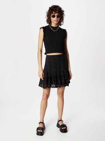 VILA ROUGE Skirt 'HOLLA' in Black