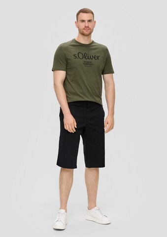 s.Oliver Regular Chino trousers in Black