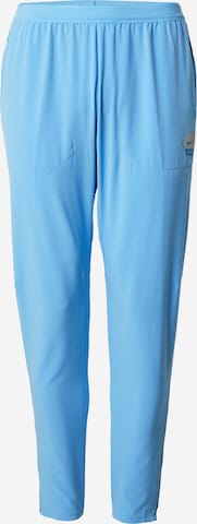 Effilé Pantalon Nike Sportswear en bleu : devant