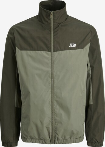 JACK & JONES Prehodna jakna 'DOVER' | zelena barva: sprednja stran