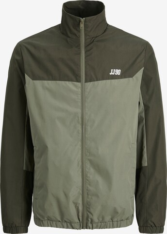 Veste mi-saison 'DOVER' JACK & JONES en vert : devant