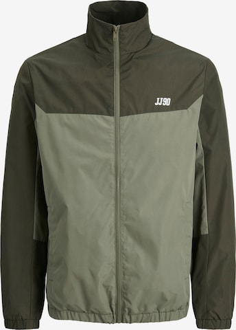 JACK & JONES Демисезонная куртка 'DOVER' в Зеленый: спереди
