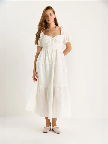 Bianco Lucci Summer Dress in White