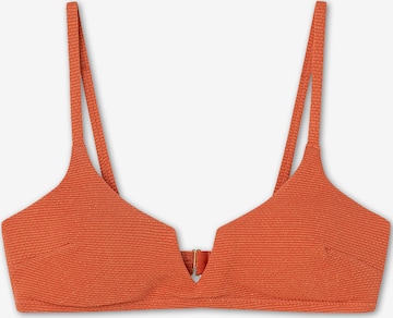 GiselaBalkonet Bikini gornji dio - crvena boja: prednji dio