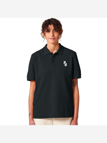 Rheinrebell Shirt 'Polo Shirt' in Black