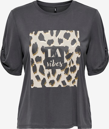 T-shirt 'ONLFREE' ONLY en gris : devant