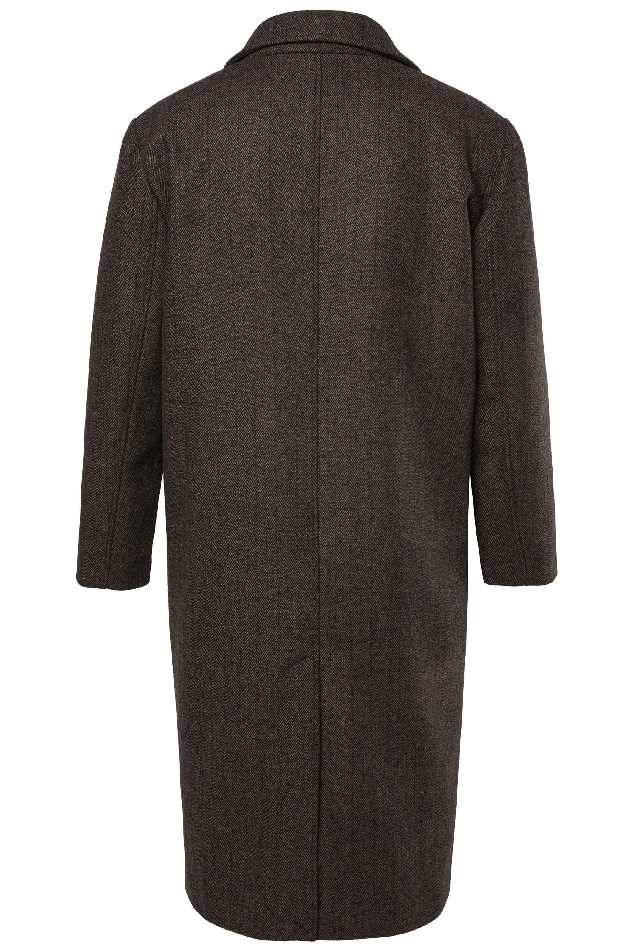 STHUGE Between-Seasons Coat in Brown