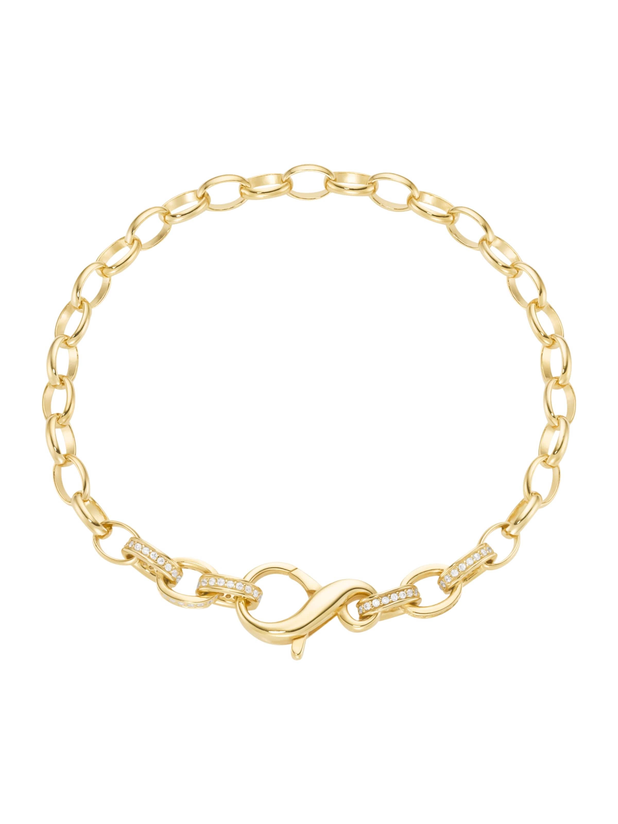 Braccialetto di Giorgio Martello Milano in oro: frontale