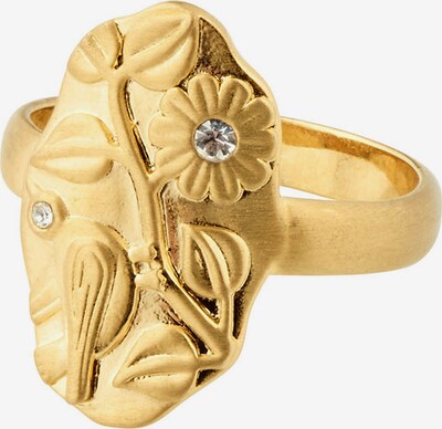 Pilgrim Bague en or / blanc, Vue avec produit