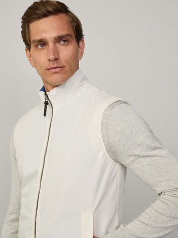 Hackett London Weste 'Travel' in Weiß