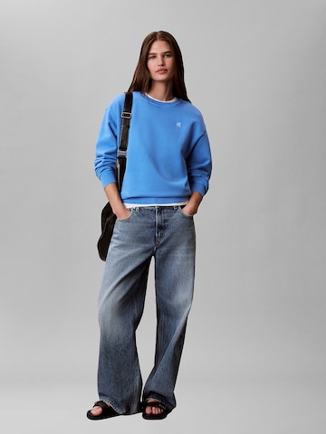 Calvin Klein Jeans Sweatshirt in Blue