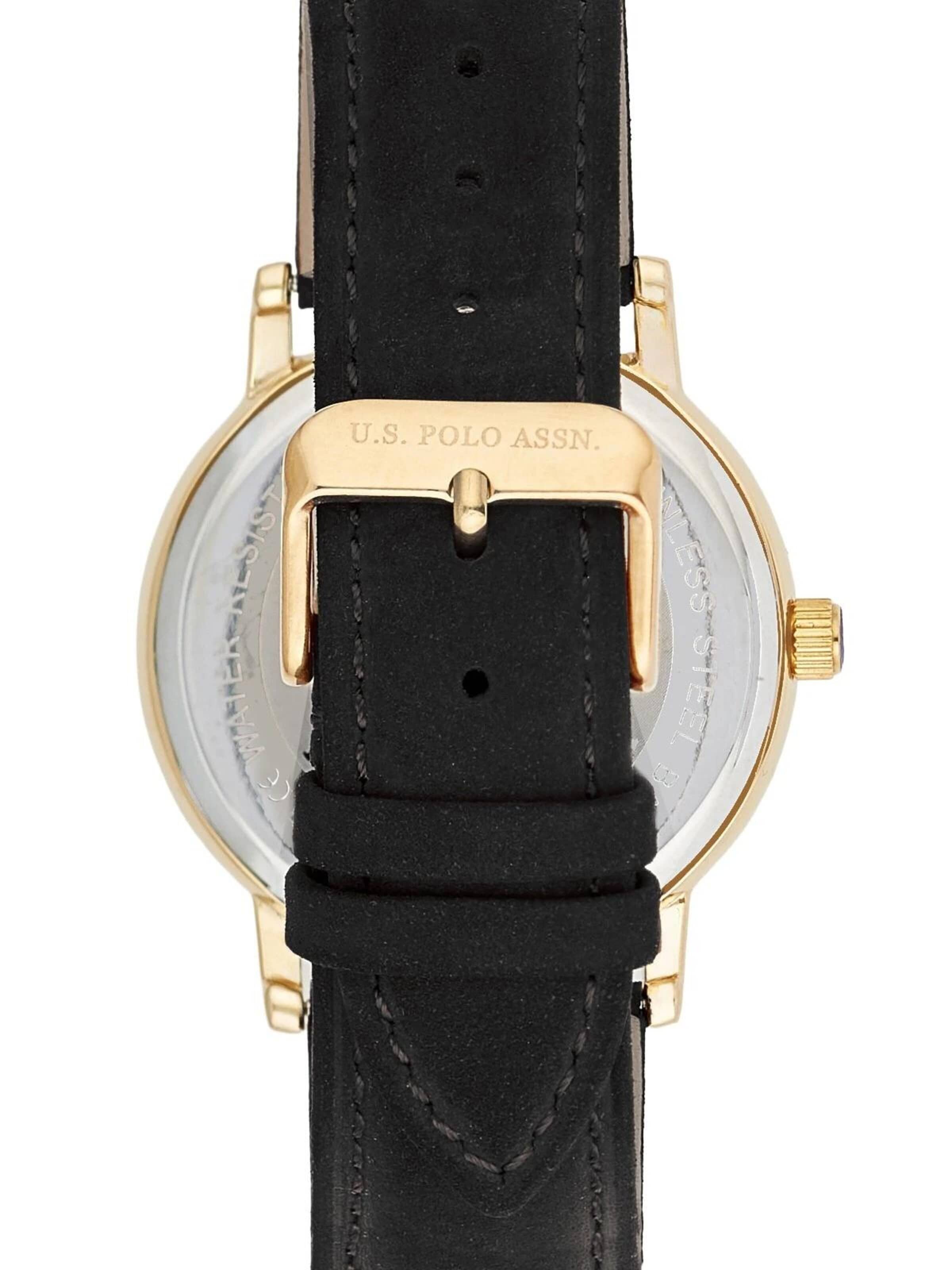 U.S. POLO ASSN. Analog watch 'Melville' in Black