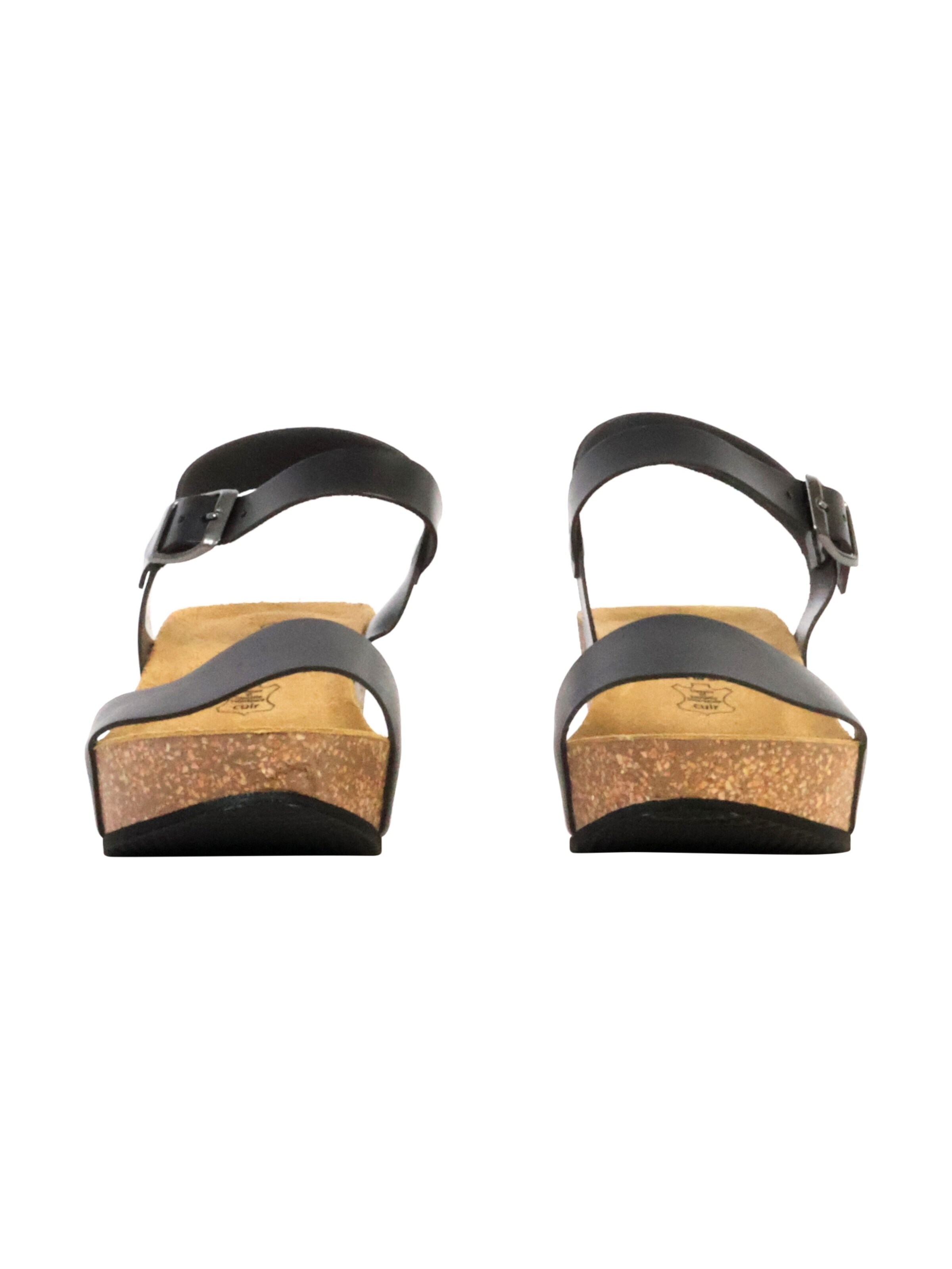 The Divine Factory Sandal in Black