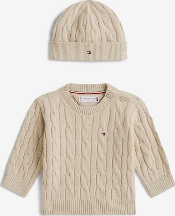Pulover de la TOMMY HILFIGER pe bej: față