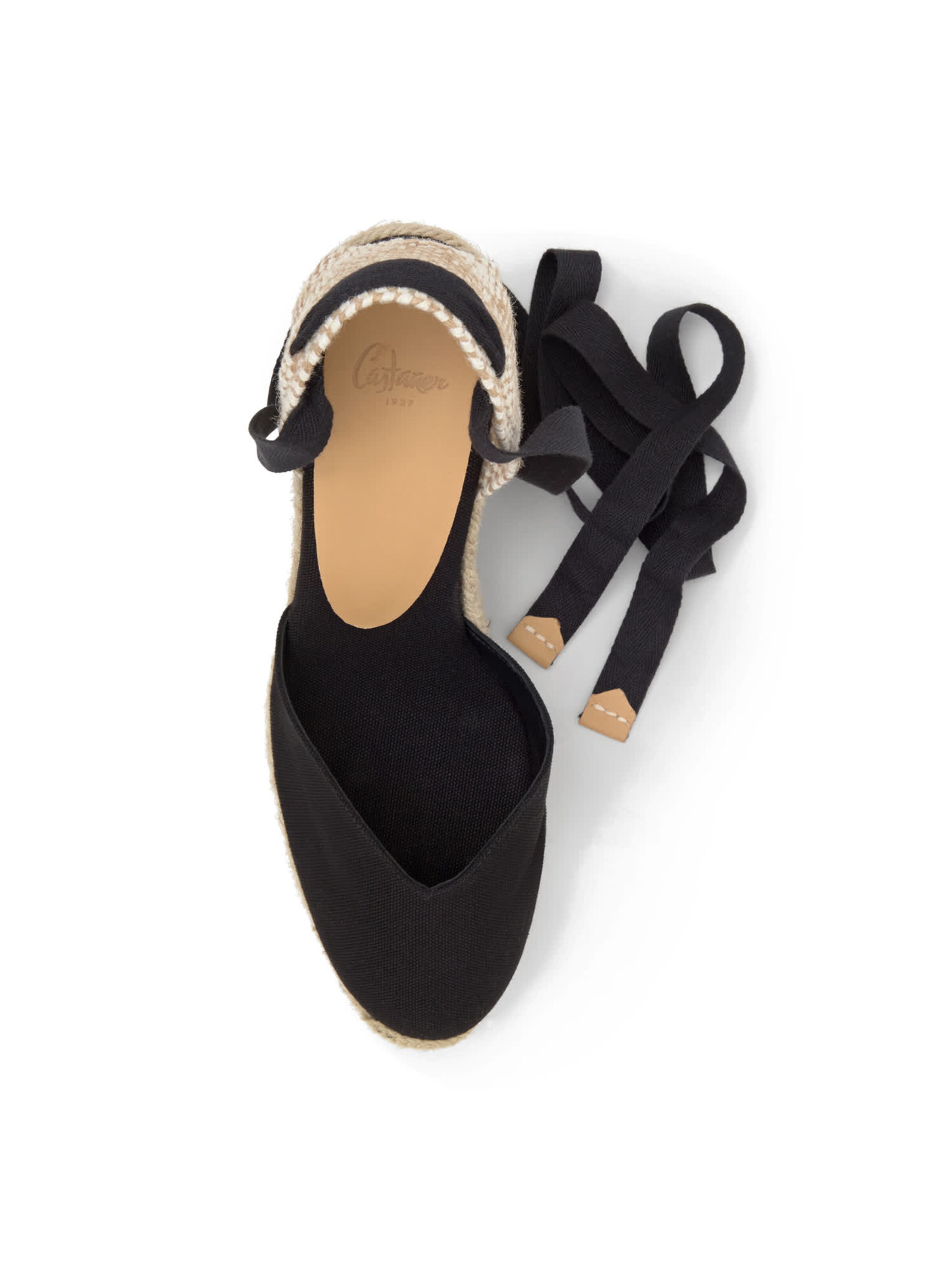 Castañer Espadrill 'Chiara' i svart