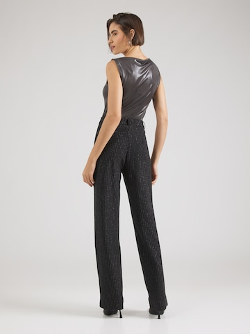PIECES Regular Trousers 'PCPARKER' in Black