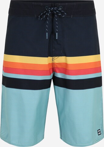 BILLABONG Пляжные шорты 'ALL DAY HTR STRIPE OG' в Синий: спереди