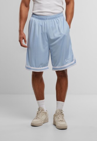 Regular Pantalon 'Small Signature' Karl Kani en bleu