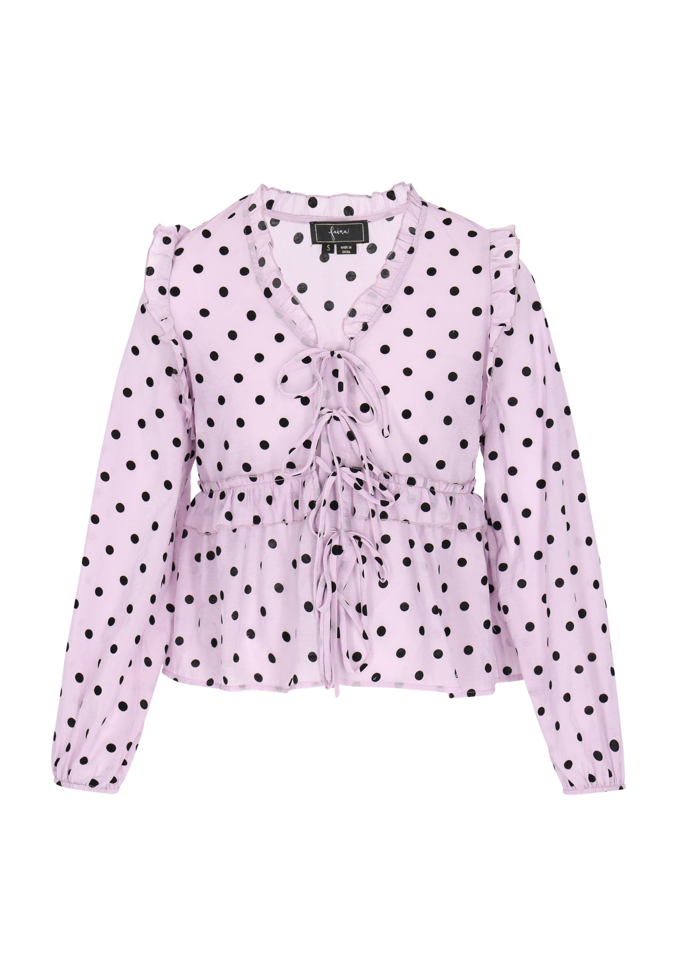 faina Bluse 'Fashion Look' i lilla: forside