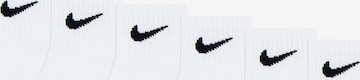 Nike Sportswear Sockor 'SWOOSH' i vit: framsida