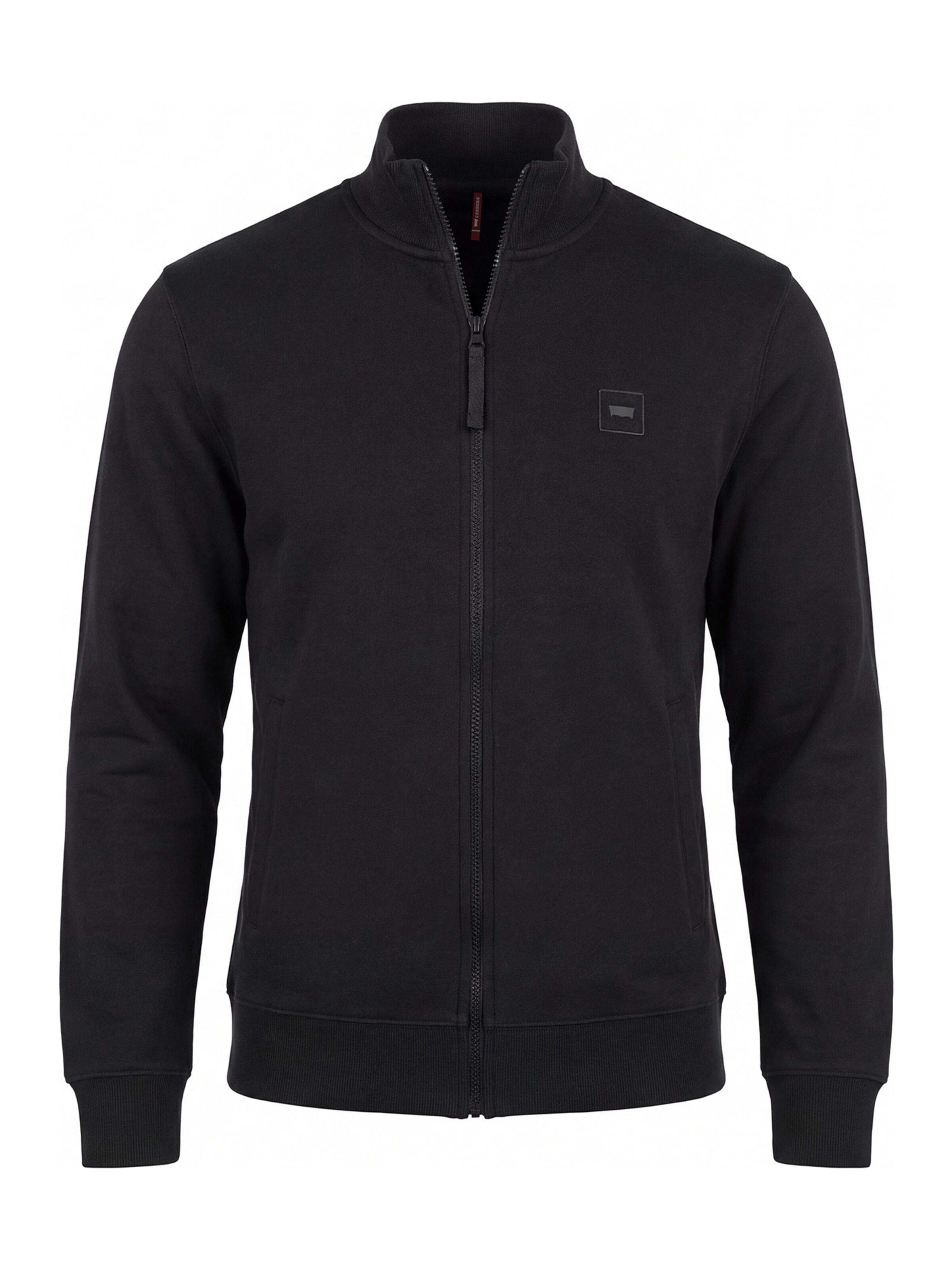 Carrera Jeans Sweatshirt 'Full Zip'‌‌‌‌‌‌‌‌‌‌ in Schwarz: Vorderseite
