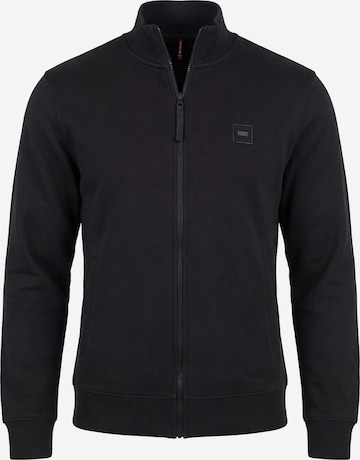 Carrera Jeans Sweatshirt 'Full Zip' in Schwarz: Vorderseite