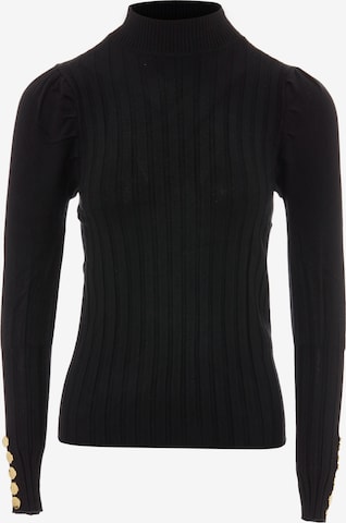 Pull-over caspio en noir : devant