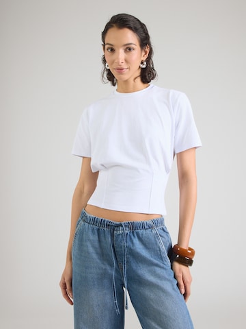 ABOUT YOU Shirt 'Heather' in White: front
