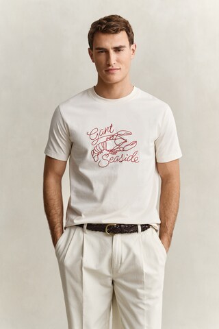 GANT Shirt in Beige: front