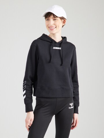 Hummel Sports sweatshirt 'Elemental' in Black: front