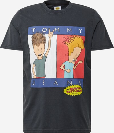 Tommy Jeans T-Shirt en mélange de couleurs / noir, Vue avec produit