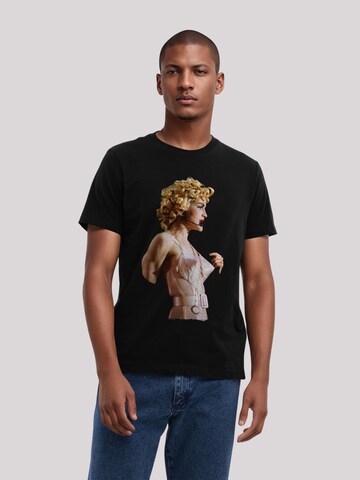 T-Shirt F4NT4STIC en noir : devant